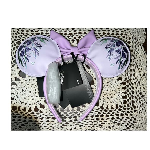 Loungefly Minnie Mouse Wisteria Ears Floral Scented Mini Backpack Ears - Picture 8 of 8